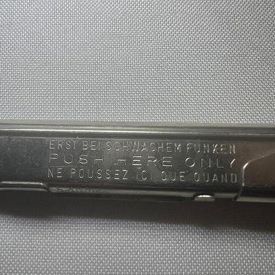 Retro Atomic Ashtray & Imco Lighter (LR-RG)