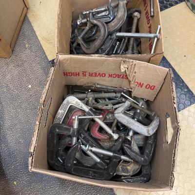 Variety of Over 60 C Clamps (WS-MG)