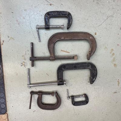 Variety of Over 60 C Clamps (WS-MG)
