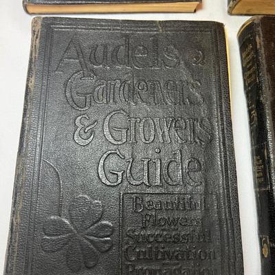 Audels Gardeners & Growers Guides Volumes 1-4 (1935) (LR-RG)