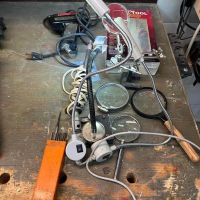 Precision Tools With Gooseneck Lights & More (WS-MG)
