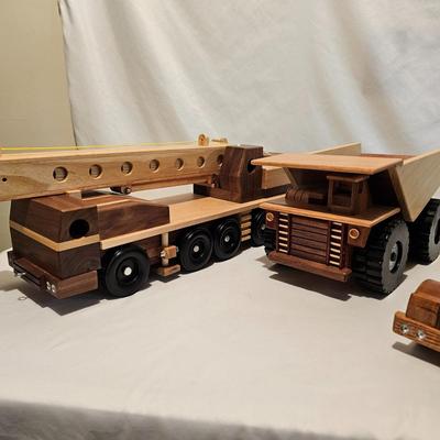 Big Rig Wooden Toy Trucks (G-JS)