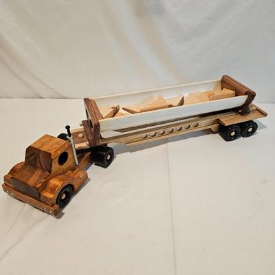 Big Rig Wooden Toy Trucks (G-JS)