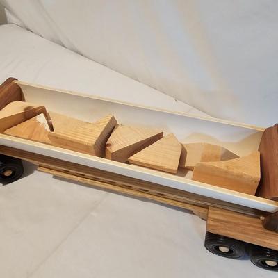 Big Rig Wooden Toy Trucks (G-JS)