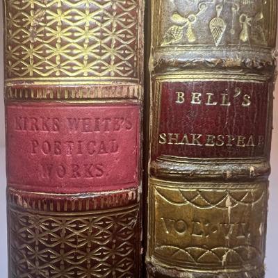 Bell’s Edition of Shakespeare’s Plays & Poetical Works of Henry Kirke White (LR-RG)
