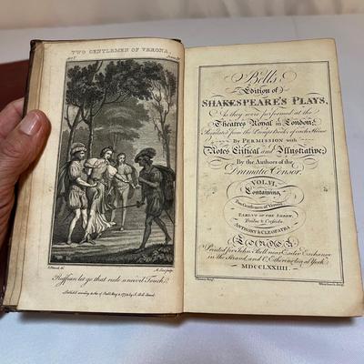 Bell’s Edition of Shakespeare’s Plays & Poetical Works of Henry Kirke White (LR-RG)