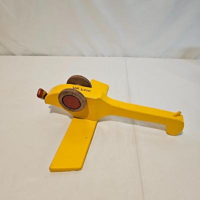 Three Wooden Toy Airplanes (G-JS)