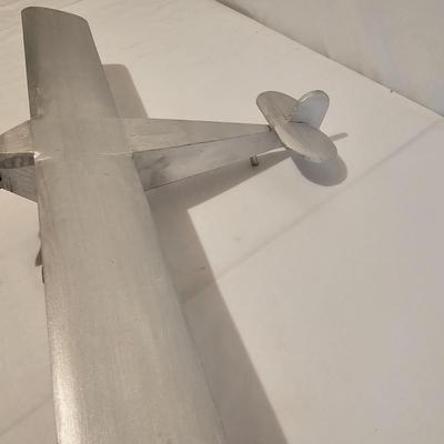 Three Wooden Toy Airplanes (G-JS)