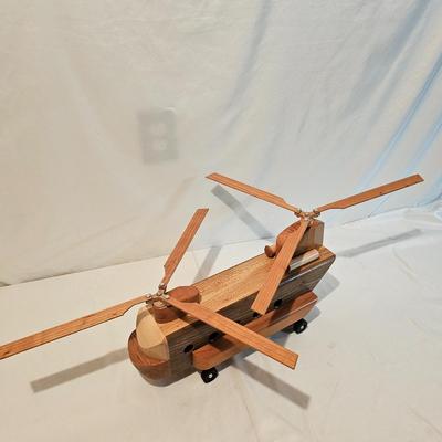 Wooden Military Helicopters & Aircraft (G-JS)