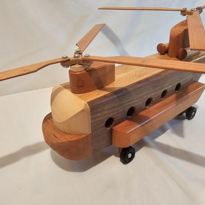 Wooden Military Helicopters & Aircraft (G-JS)