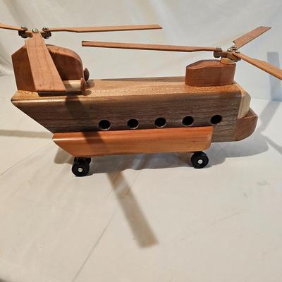 Wooden Military Helicopters & Aircraft (G-JS)