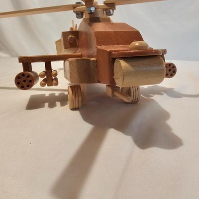 Wooden Military Helicopters & Aircraft (G-JS)