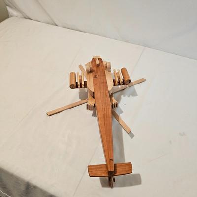 Wooden Military Helicopters & Aircraft (G-JS)