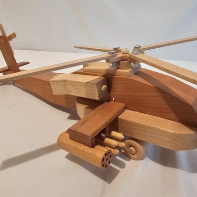 Wooden Military Helicopters & Aircraft (G-JS)