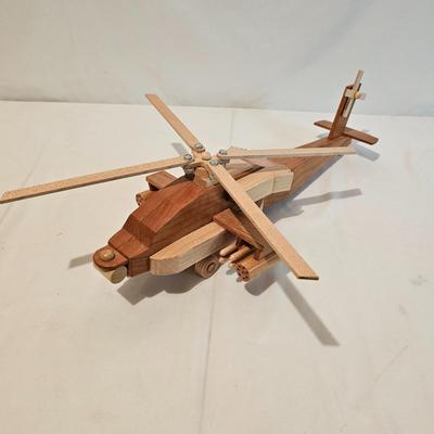 Wooden Military Helicopters & Aircraft (G-JS)