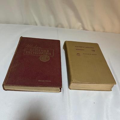 Modern Household Encyclopedia (1946) & More Books (LR-RG)