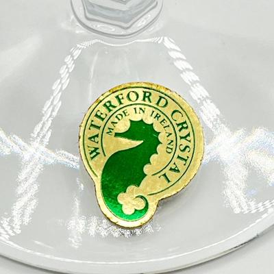 WATERFORD ~ Millennium Series ~ Five (5) Toast Cut Base Continental Champagne Flutes