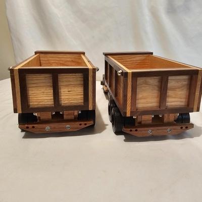 Wooden Dump Trucks, Flat Beds & More (G-JS)