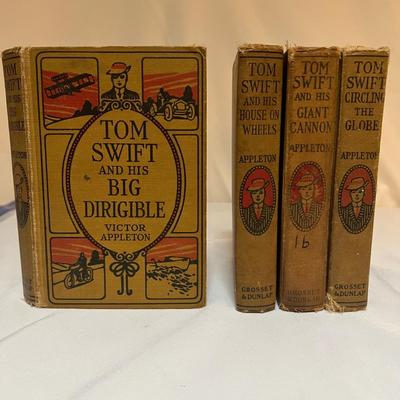 Tom Swift By Victor Appleton Book Series (LR-RG)