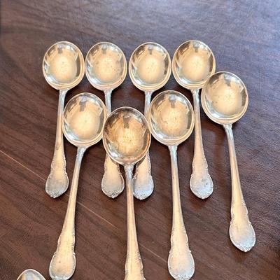 LUNT ~ Sterling Silver ~ Modern Victorian ~ 7 Piece Setting for 8 ~ *Read Details