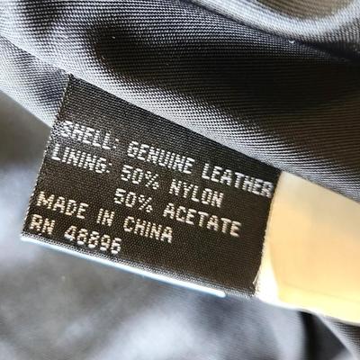 Lot #73 Tiboa Leather Jacket (Women's) - size Small