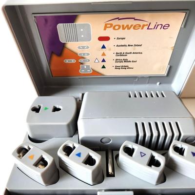 Lot #76 Nice Electrical Converter set for Travellers - complete in case