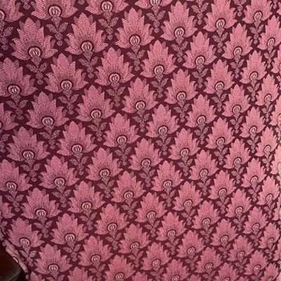Pair (2) Mahogany Queen Anne Style Upholstered Arm Chairs