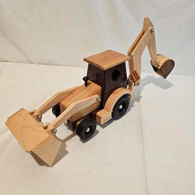 Assorted Wooden Earth Moving Toys (G-JS)