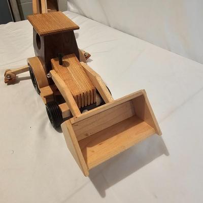 Assorted Wooden Earth Moving Toys (G-JS)