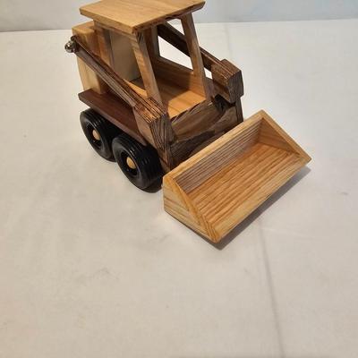 Assorted Wooden Earth Moving Toys (G-JS)