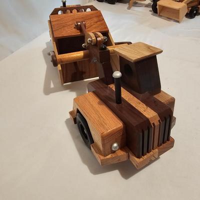 Assorted Wooden Earth Moving Toys (G-JS)