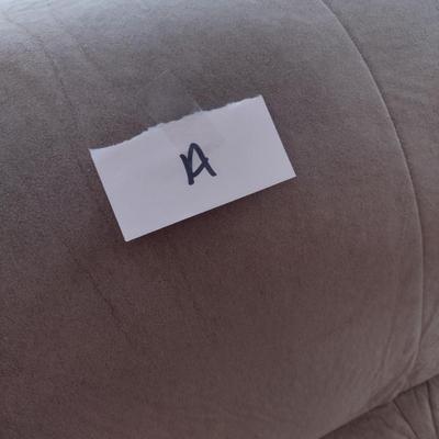 Upholstered Reclining Chair (Choice A)