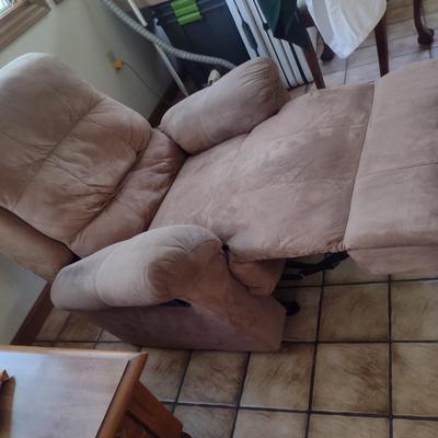 Upholstered Reclining Chair (Choice B)