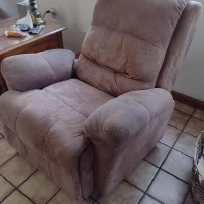 Upholstered Reclining Chair (Choice B)