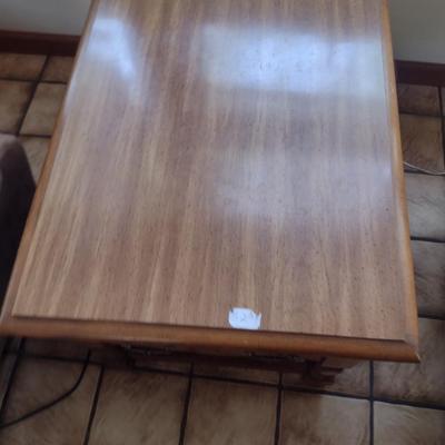 Laminated Wood Finish Side Table