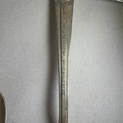 WM Rogers Presidential Spoons (LR-RG)