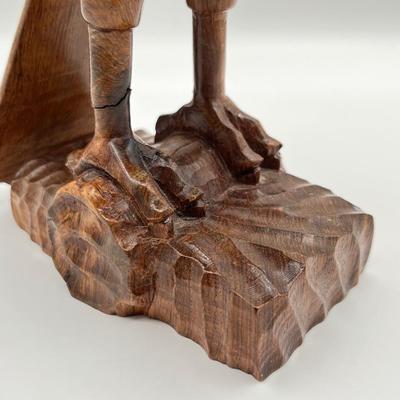 Hand Carved Solid Wood 10.5” Toucan