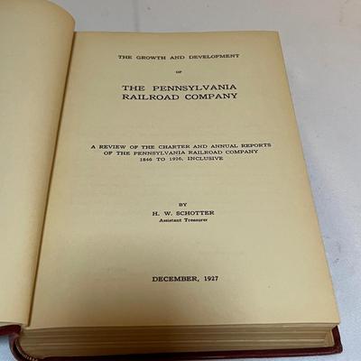Pennsylvania Railroad Company Books (LR-RG)
