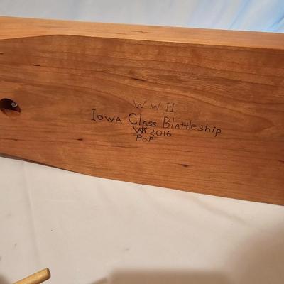 Handmade Wooden Toy Ships (G-JS)
