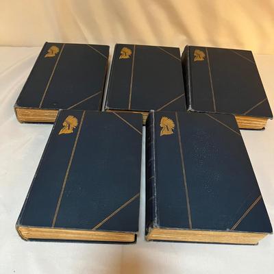 ‘A History of the American People’ Woodrow Wilson Volume 1-5 (LR-RG)
