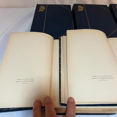 ‘A History of the American People’ Woodrow Wilson Volume 1-5 (LR-RG)