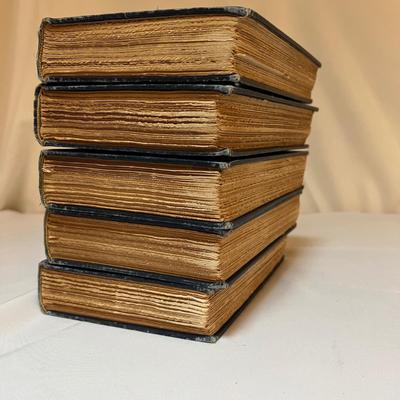 ‘A History of the American People’ Woodrow Wilson Volume 1-5 (LR-RG)