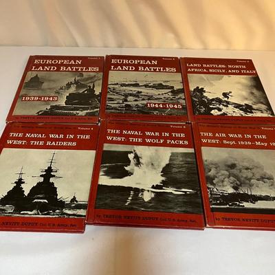 ‘The Military History of World War II Volumes 1-16 Trevor Nevitt Depuy (LR-RG)