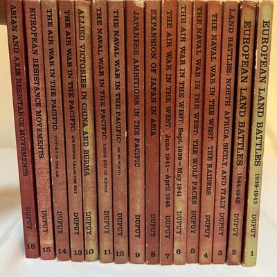 ‘The Military History of World War II Volumes 1-16 Trevor Nevitt Depuy (LR-RG)