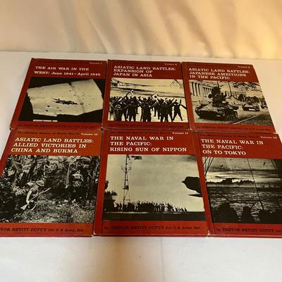 ‘The Military History of World War II Volumes 1-16 Trevor Nevitt Depuy (LR-RG)