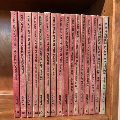 ‘The Military History of World War II Volumes 1-16 Trevor Nevitt Depuy (LR-RG)