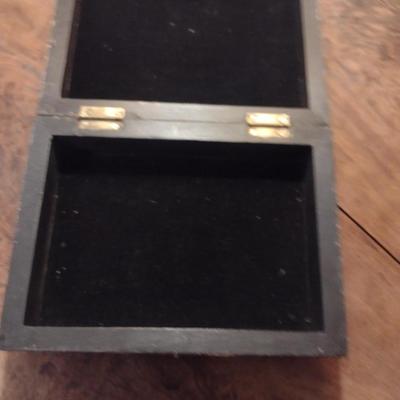 Metal Covered Storage/Jewelry Box