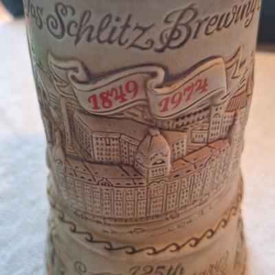 Tos Schlitz Brewing company Stein