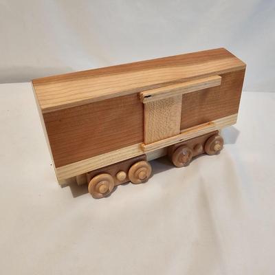 Wooden Toy Train, Cars & More (G-JS)