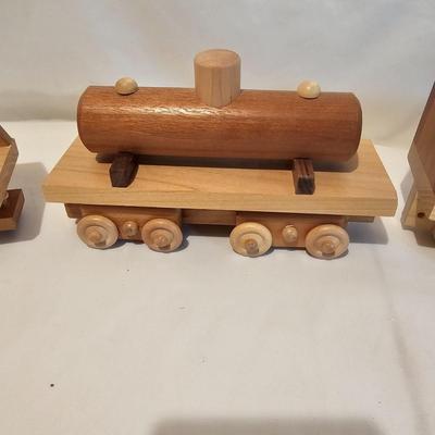 Wooden Toy Train, Cars & More (G-JS)